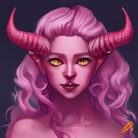 pink tiefling